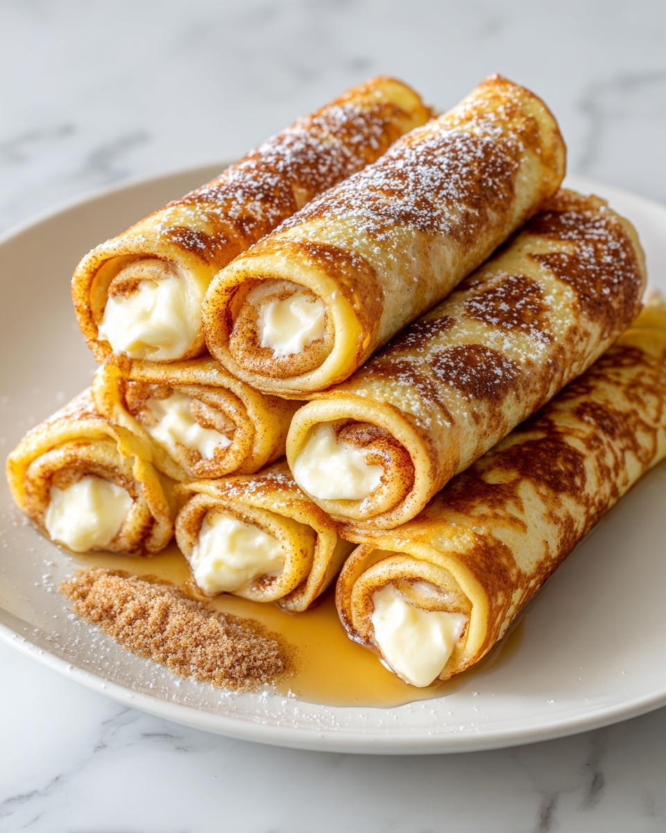 Cinnamon Roll French Toast Roll-Ups Recipe - Recipe Image
