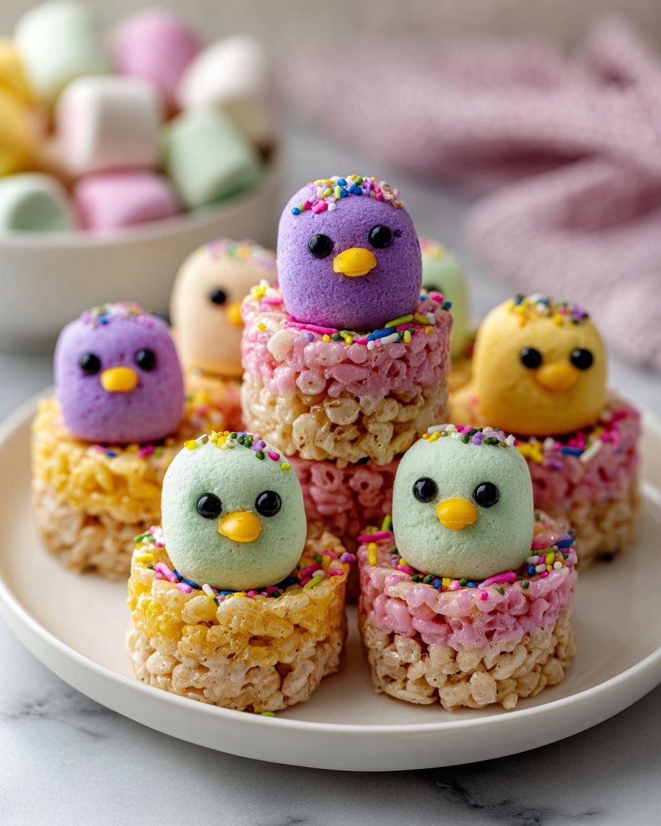 Peeps Rice Krispie Treats Recipe - Recipe Image