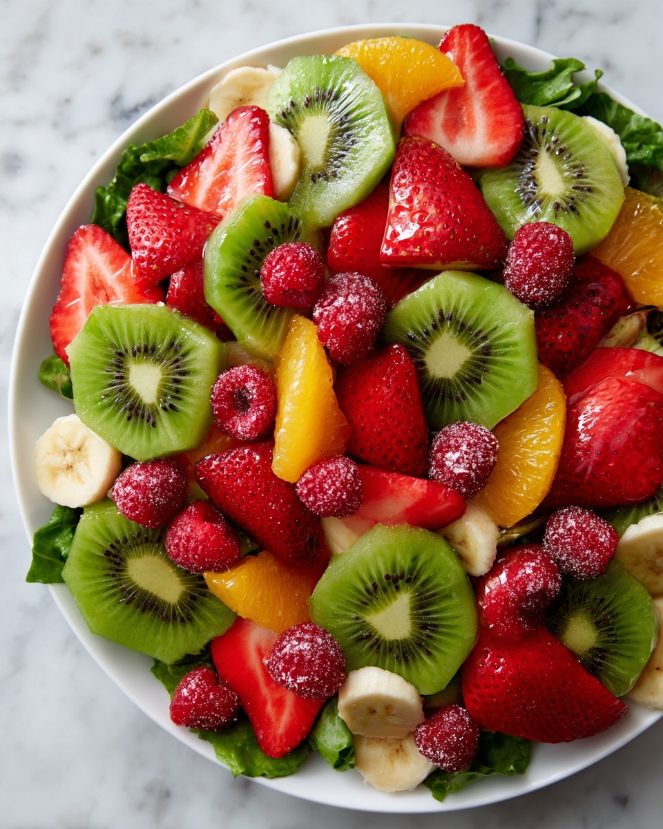 Fresh Fruit Salad with Honey and Mint Recipe - Recipe Image
