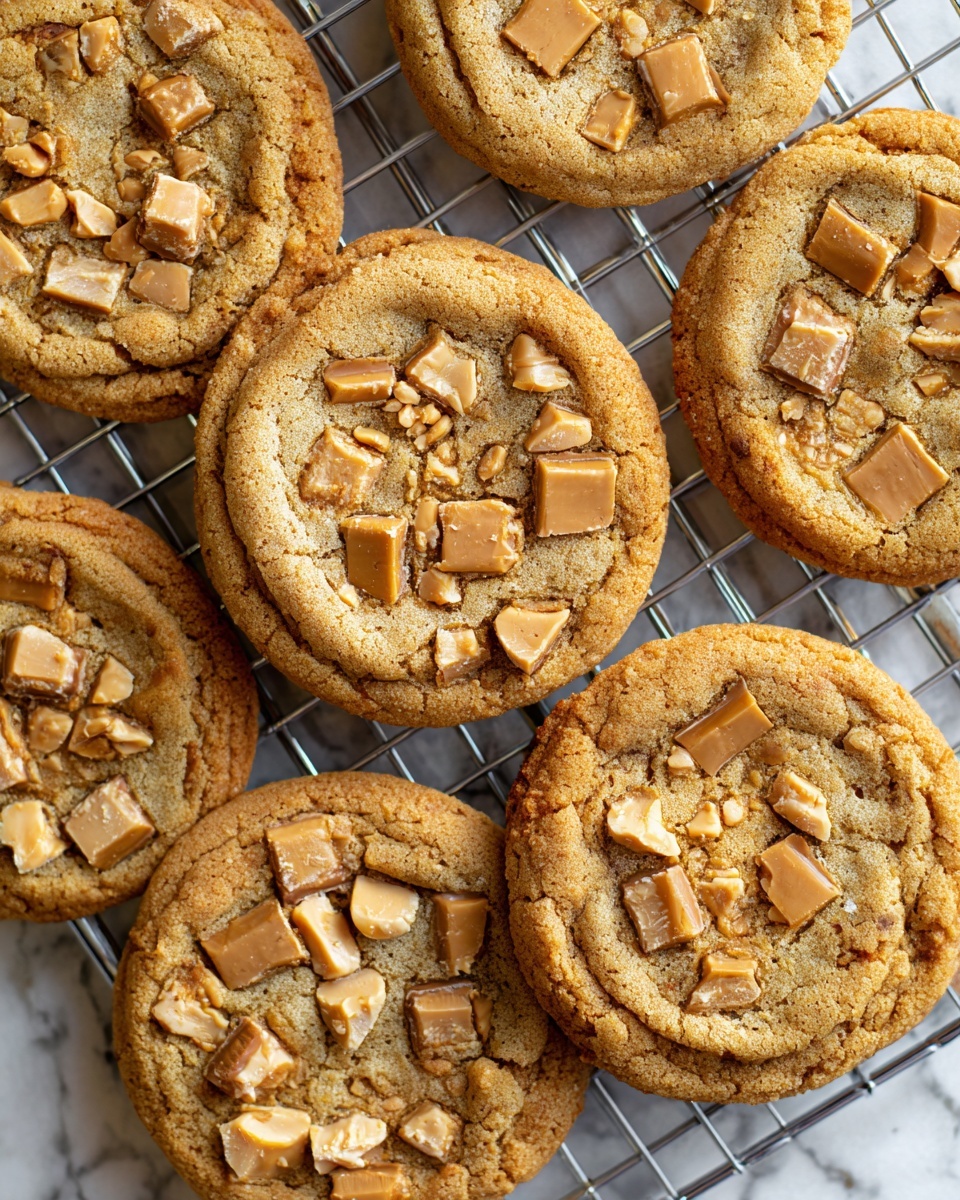 Peanut Butter Butterfinger Cookies Recipe - Recipe Image