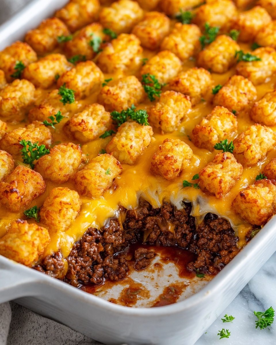 Tater Tot Casserole Recipe - Recipe Image