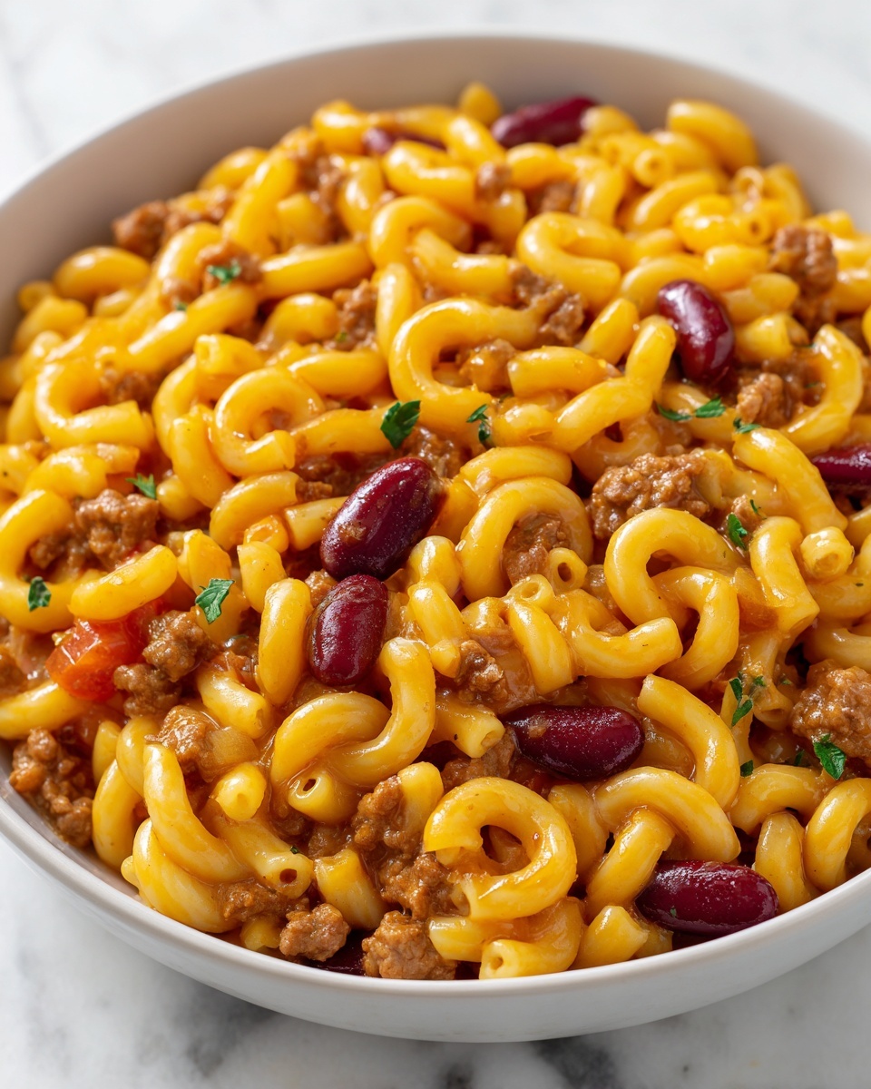 Chili Mac and Cheese Recipe - Recipe Image