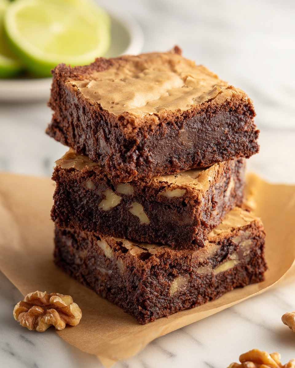 Apple Brownies Recipe: Chewy, Sweet & Easy Dessert! Recipe - Recipe Image