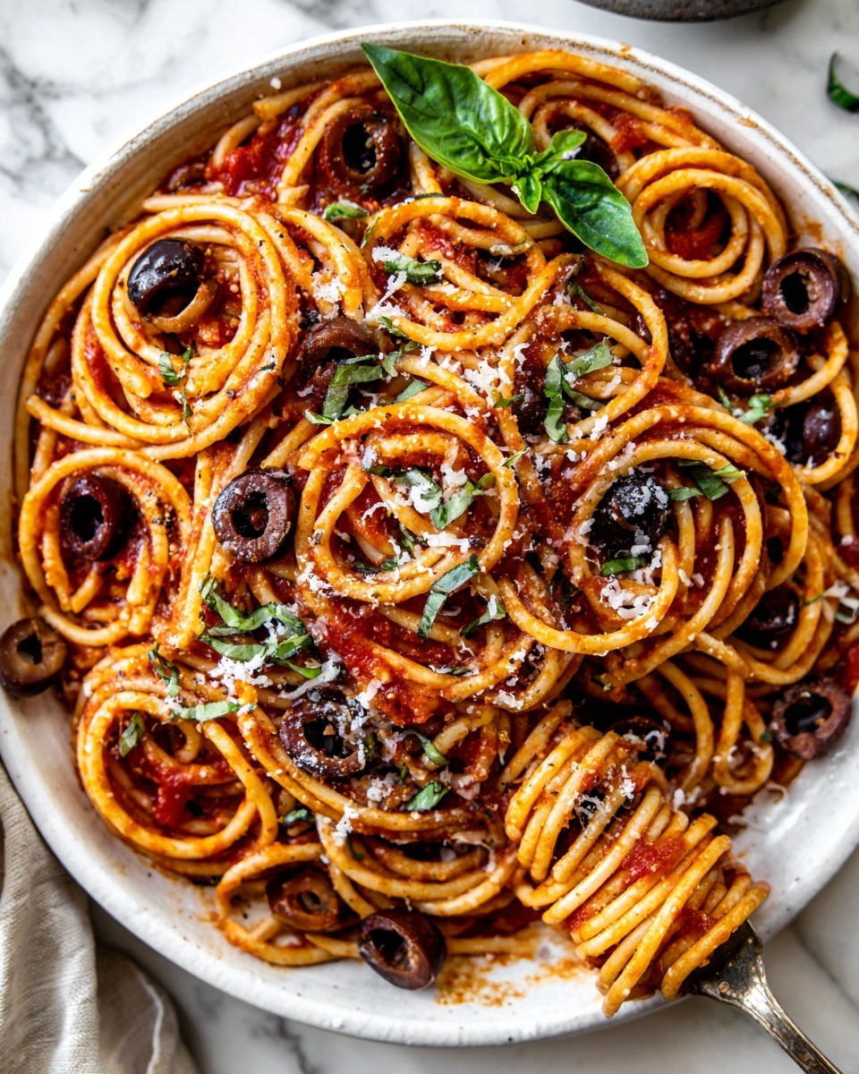 Spicy Eggplant Pasta Recipe - Recipe Image