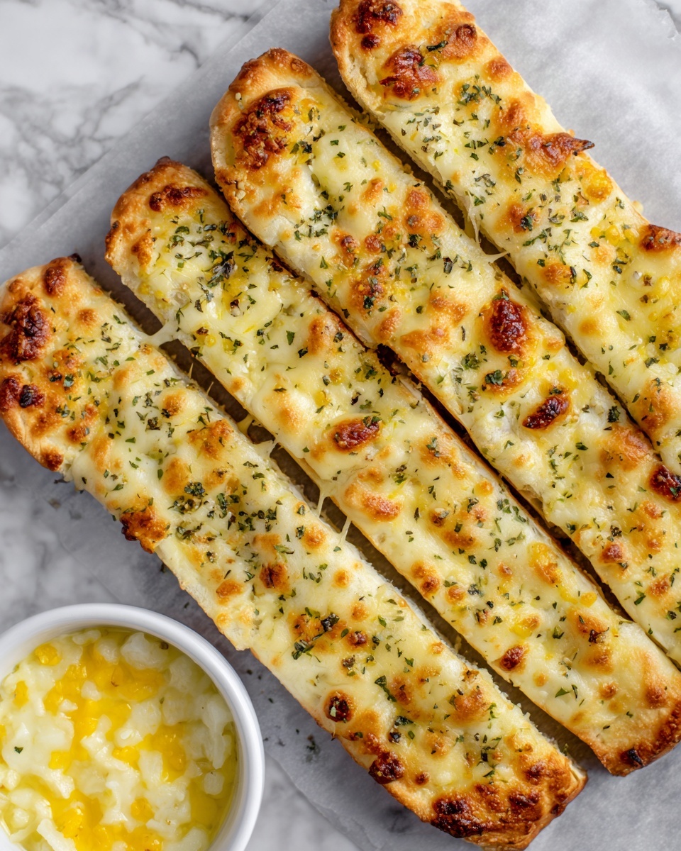 Garlic Herb Breadsticks Recipe - Recipe Image