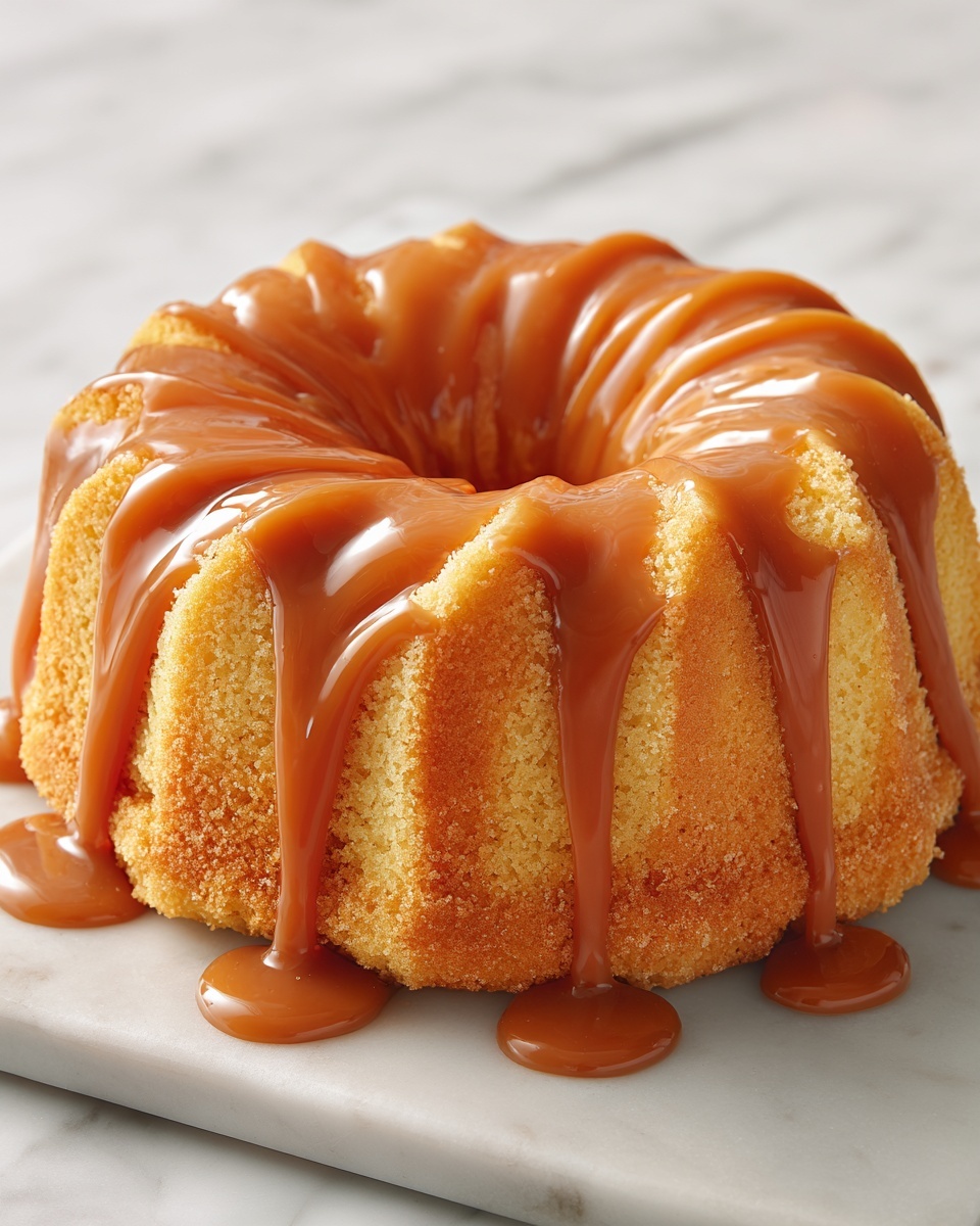 Baptist Pound Cake with Caramel Icing Recipe - Recipe Image