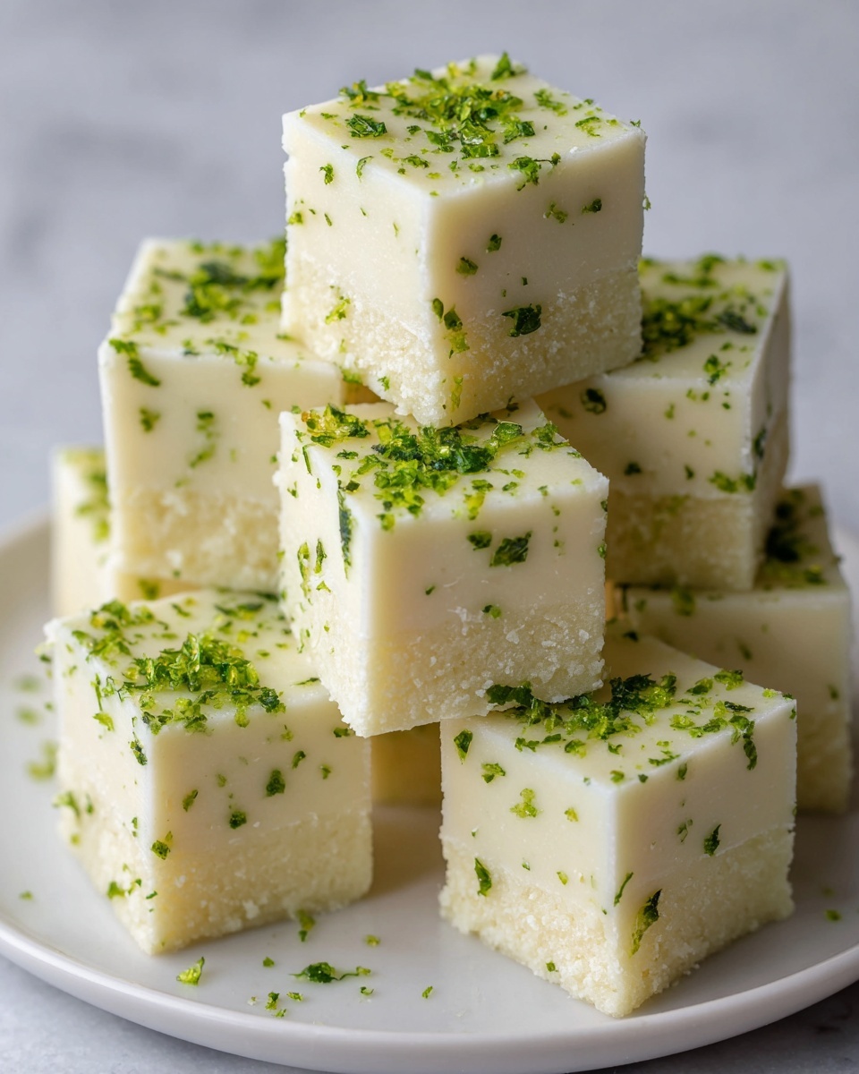 Key Lime Fudge Recipe - Recipe Image