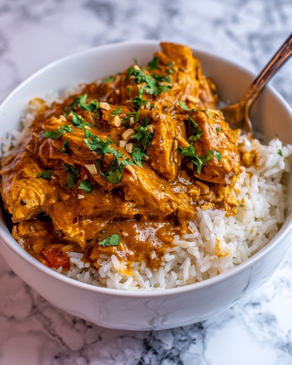 Cooker Peanut Chicken: A Delicious and Easy Slow Cooker Recipe - Recipe Image