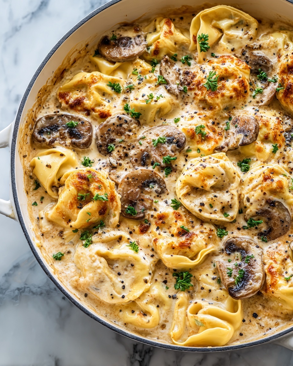 Philly Cheesesteak Tortellini Pasta Recipe - Recipe Image