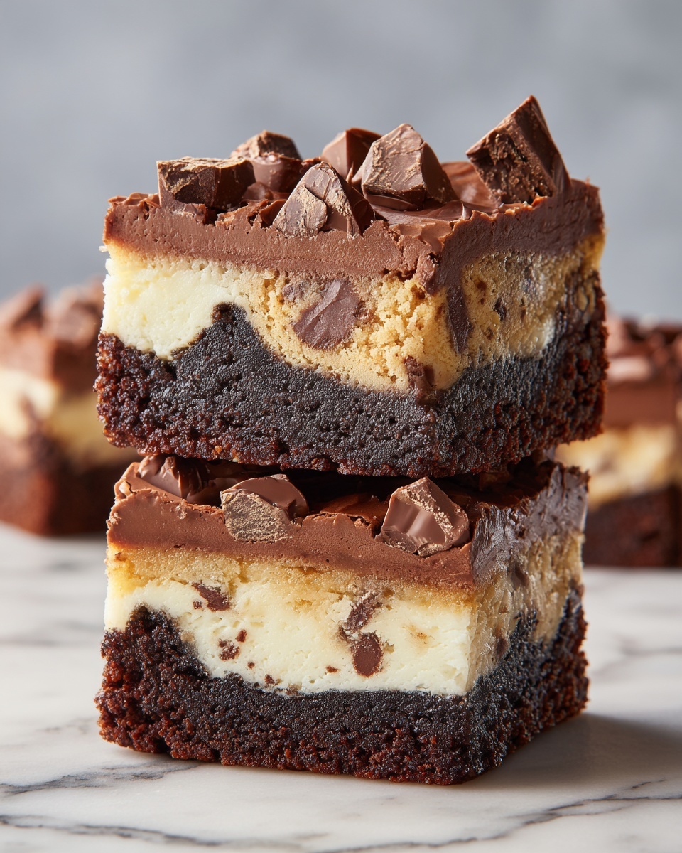 Toblerone Triple Chocolate Cookies Recipe - Recipe Image