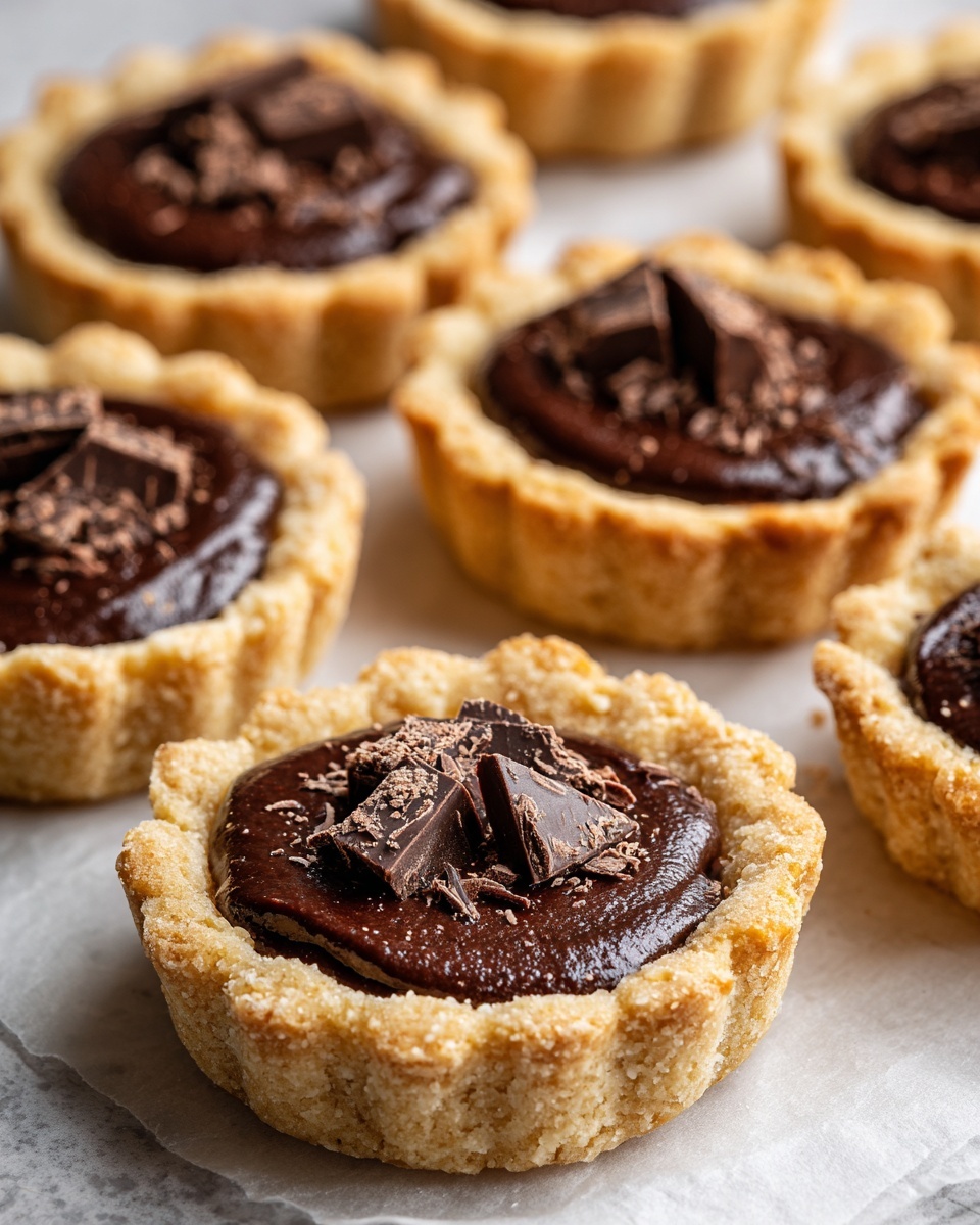 Mini Chocolate Tarts Recipe - Recipe Image
