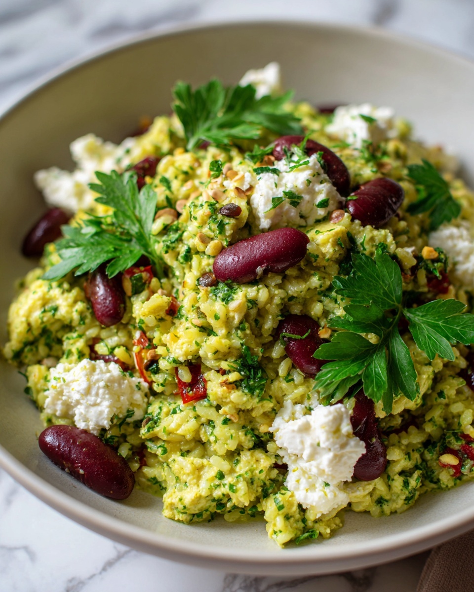 Mediterranean Crispy Rice Salad Recipe - Recipe Image