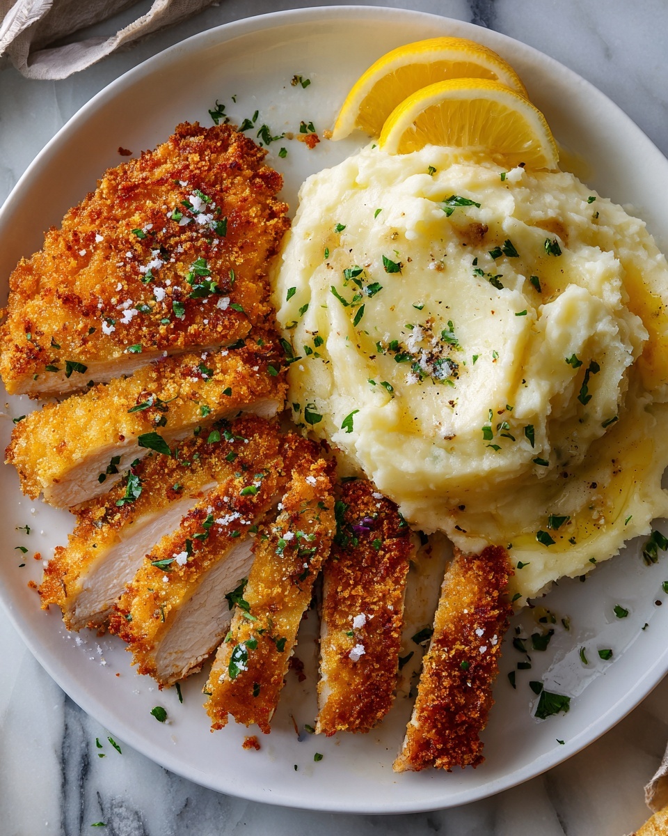 Crispy Chicken Schnitzel Recipe - Recipe Image