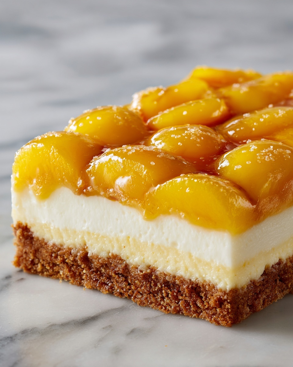 Southern Peach Cobbler Cheesecake Recipe - Recipe Image