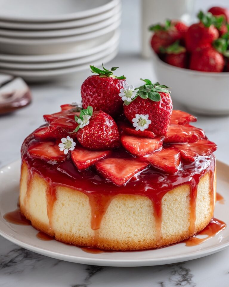 Strawberry Upside Down Cake Recipe