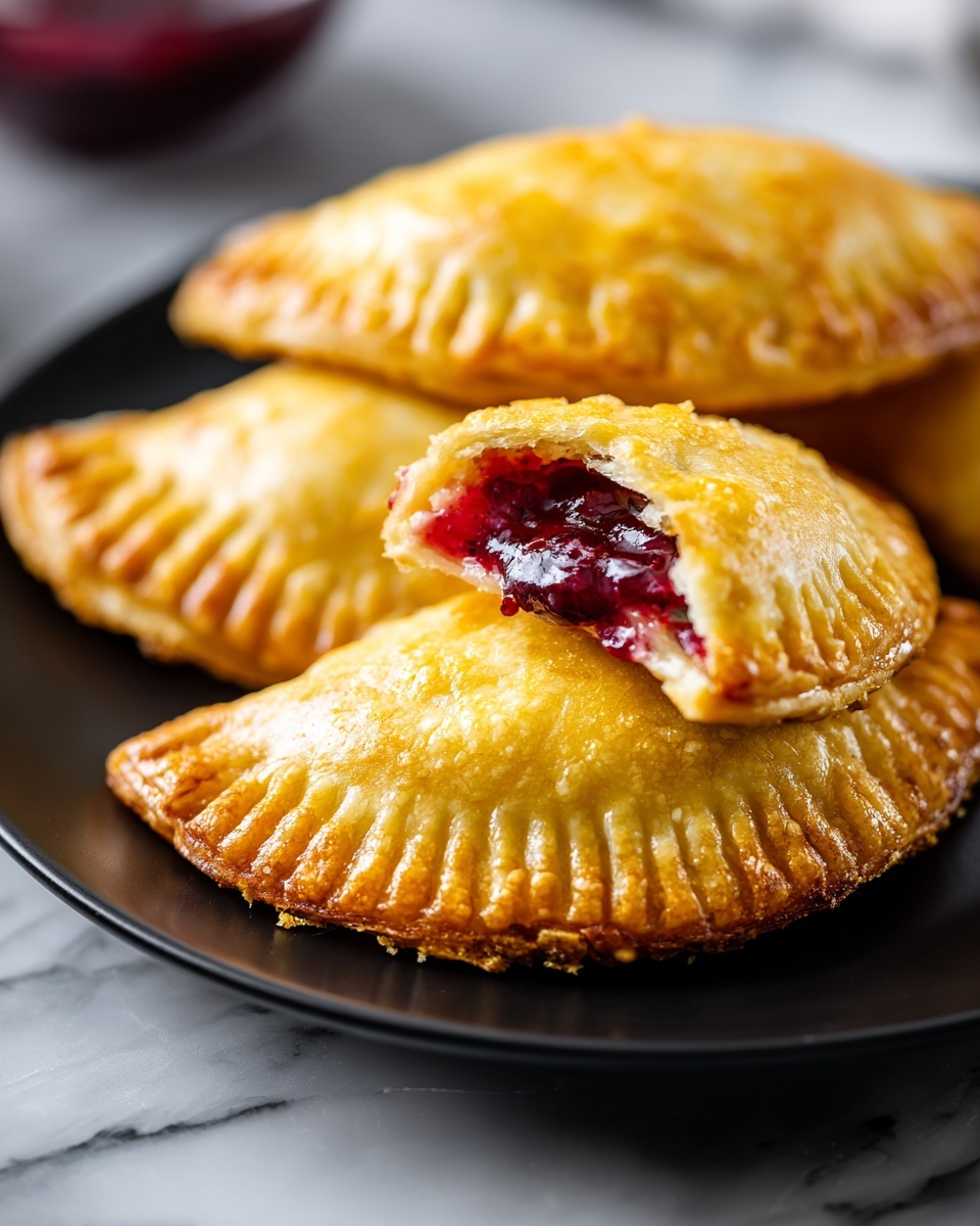 Air Fryer Cherry Cream Cheese Hand Pies Recipe - Recipe Image