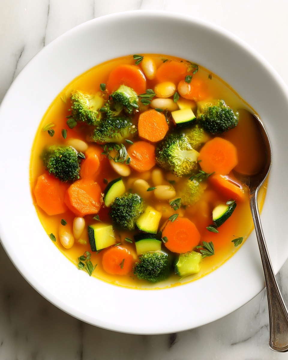 Easy Vegetable Soup Recipe - Recipe Image