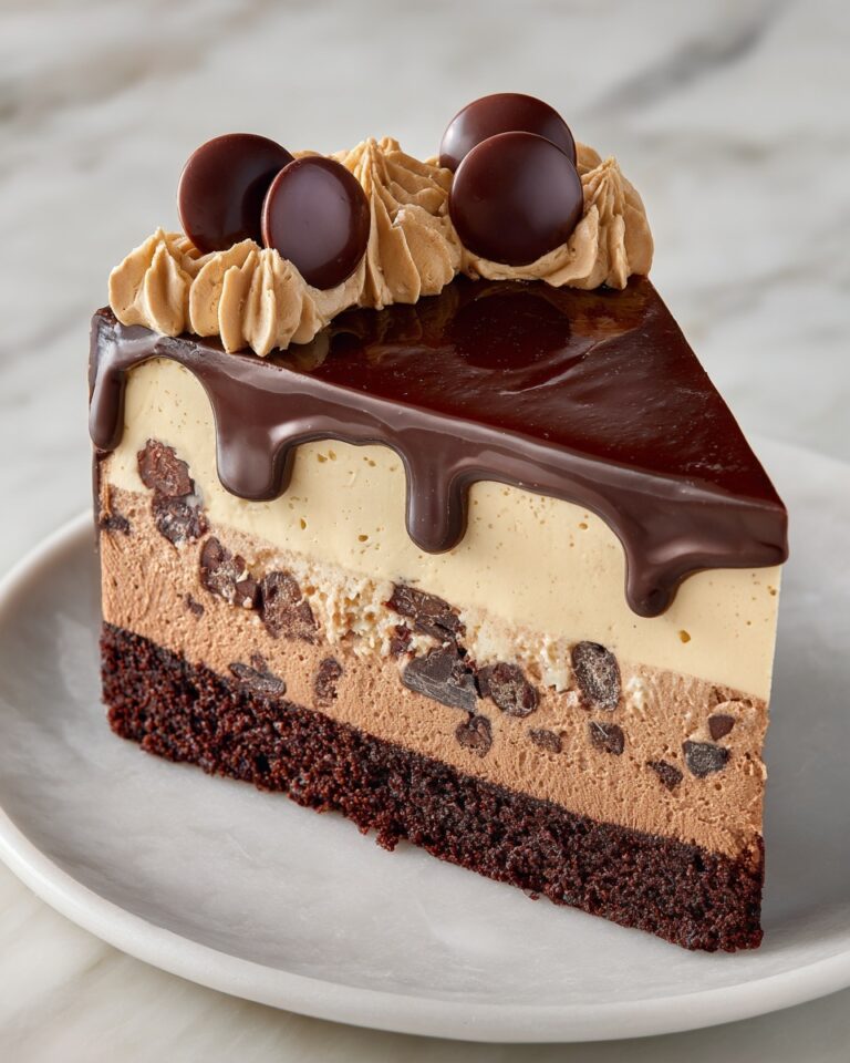 Cookie Dough Brownie Cake Recipe