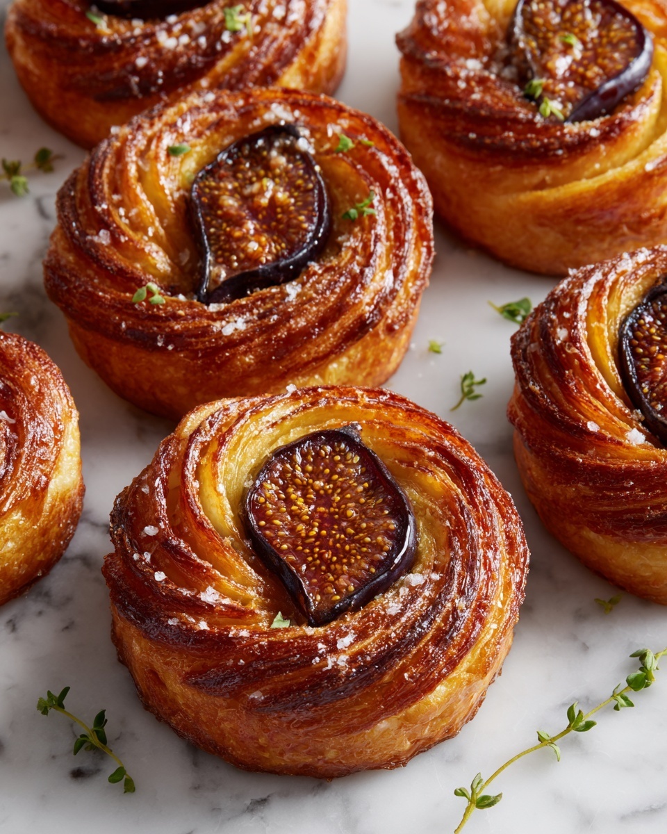 Fig and Goat Cheese Pinwheels Recipe - Recipe Image