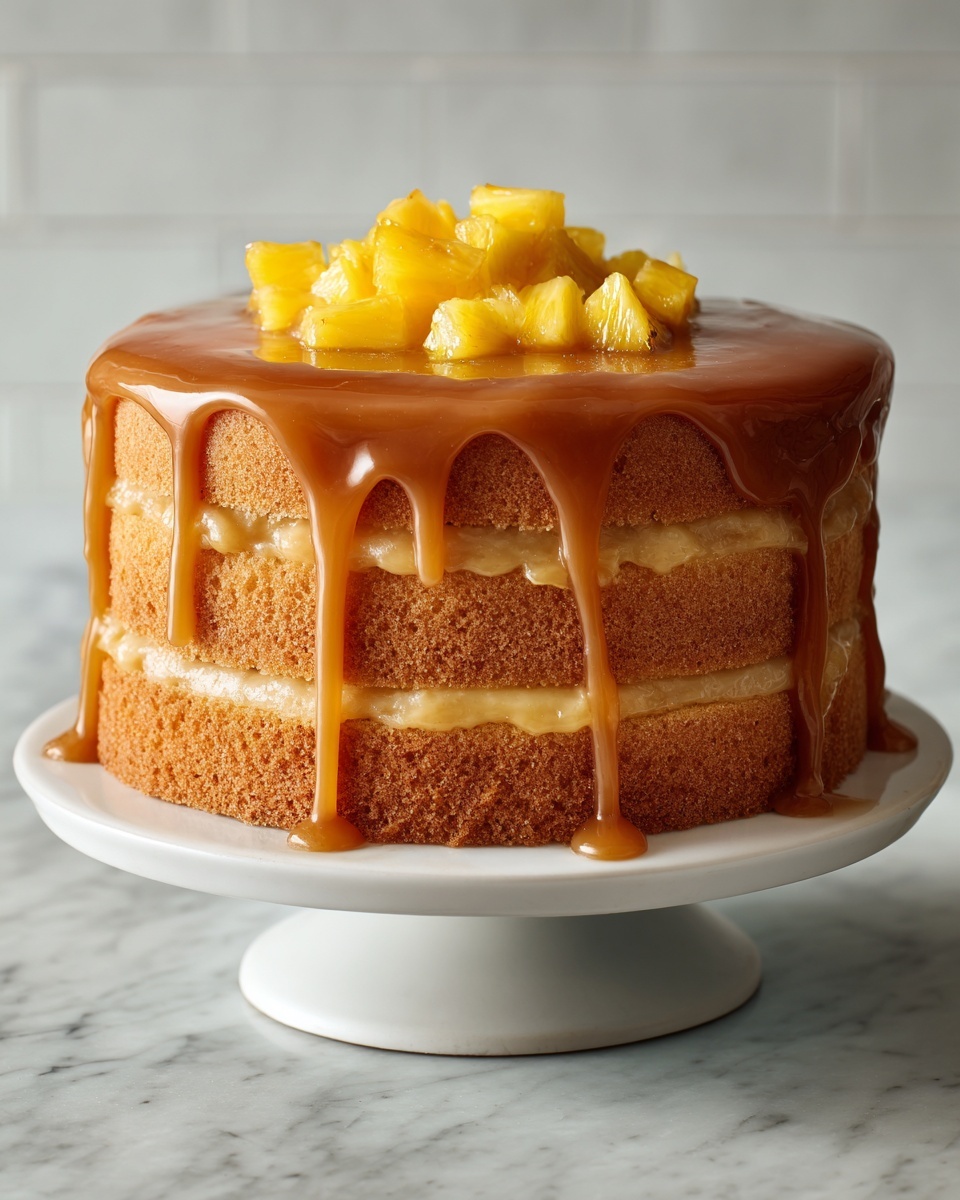 Pineapple Heaven Cake Recipe - Recipe Image