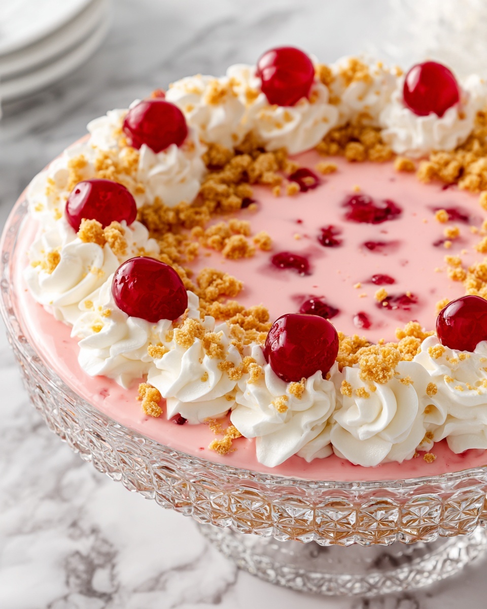 Cherry Cheesecake Fluff Recipe - Recipe Image