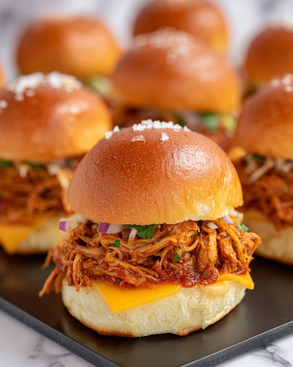 BBQ Chicken Sliders: The Ultimate Guide to Delicious Mini Burgers Recipe - Recipe Image