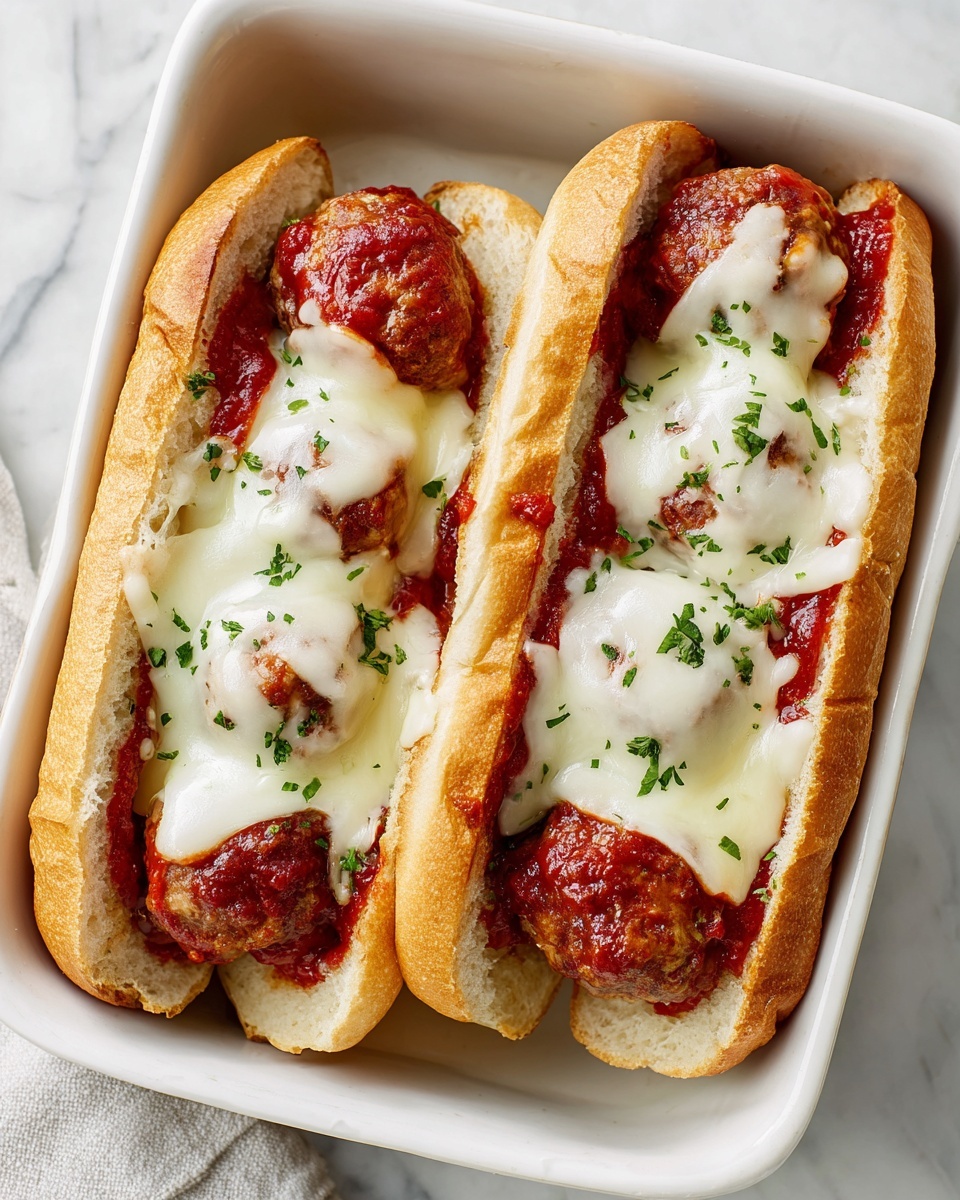 Best Meatball Sub Recipe - Recipe Image