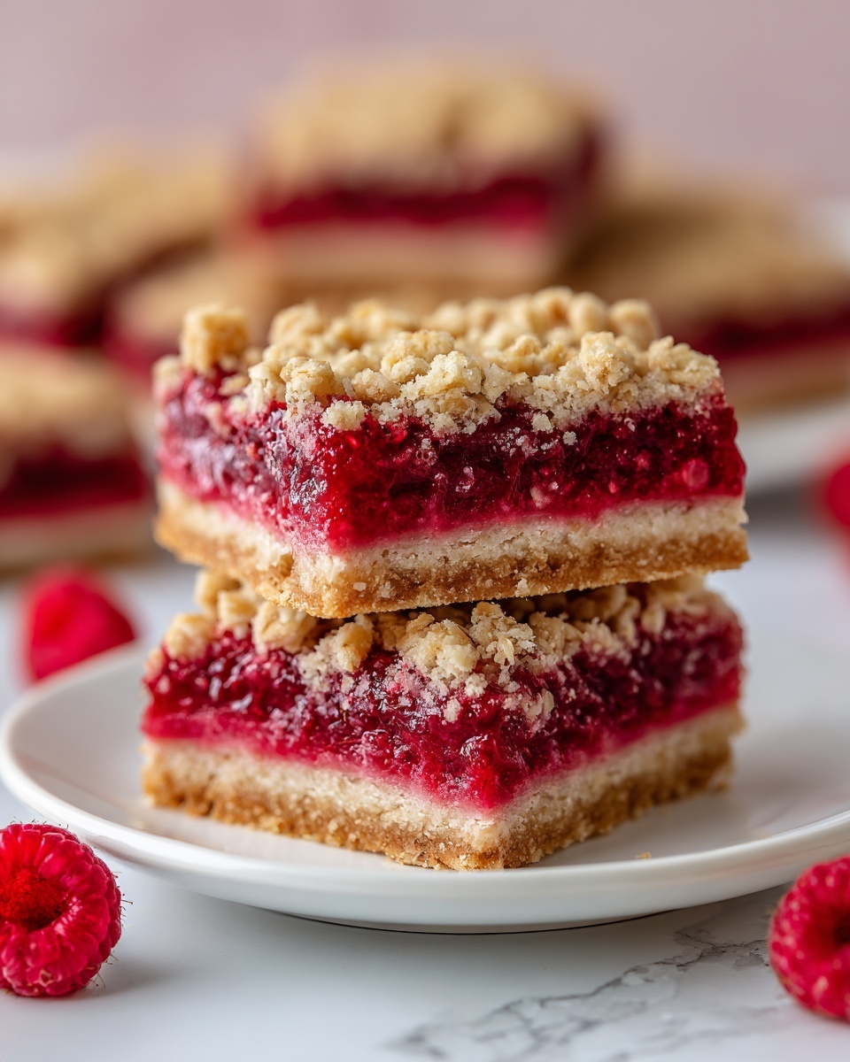 Strawberry Oatmeal Jam Bars Recipe - Recipe Image