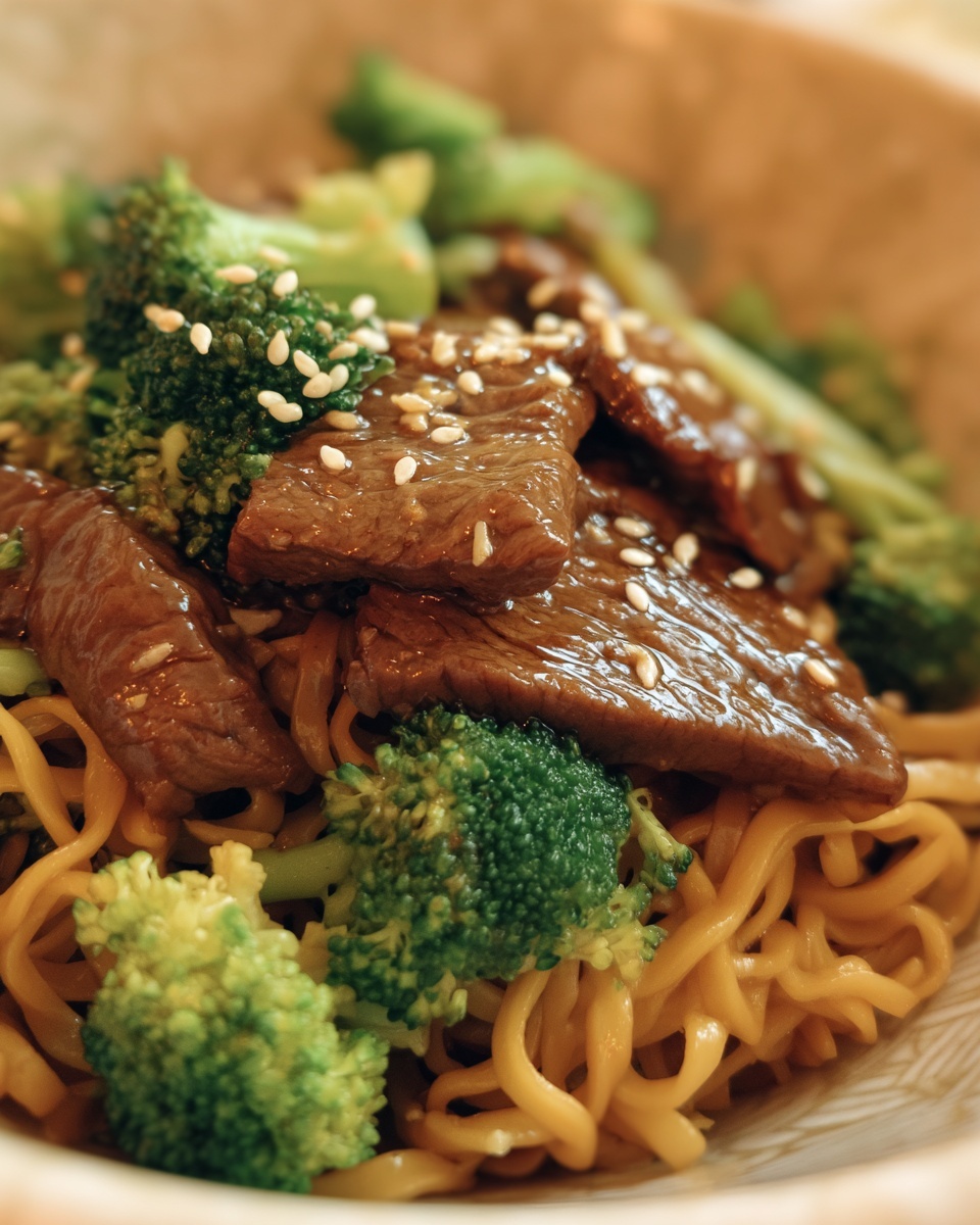 Beef and Broccoli Ramen Stir Fry Recipe - Recipe Image