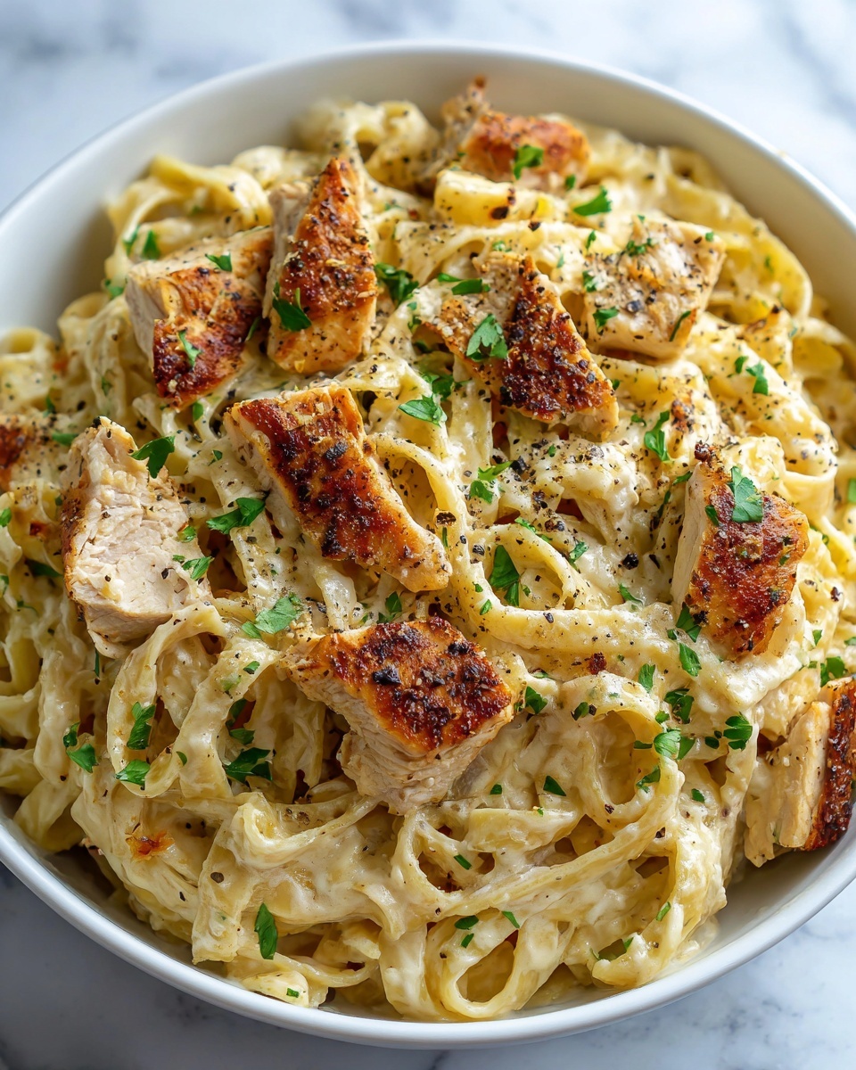 Creamy Ricotta Chicken Pasta: A Deliciously Easy Recipe for Dinner Recipe - Recipe Image