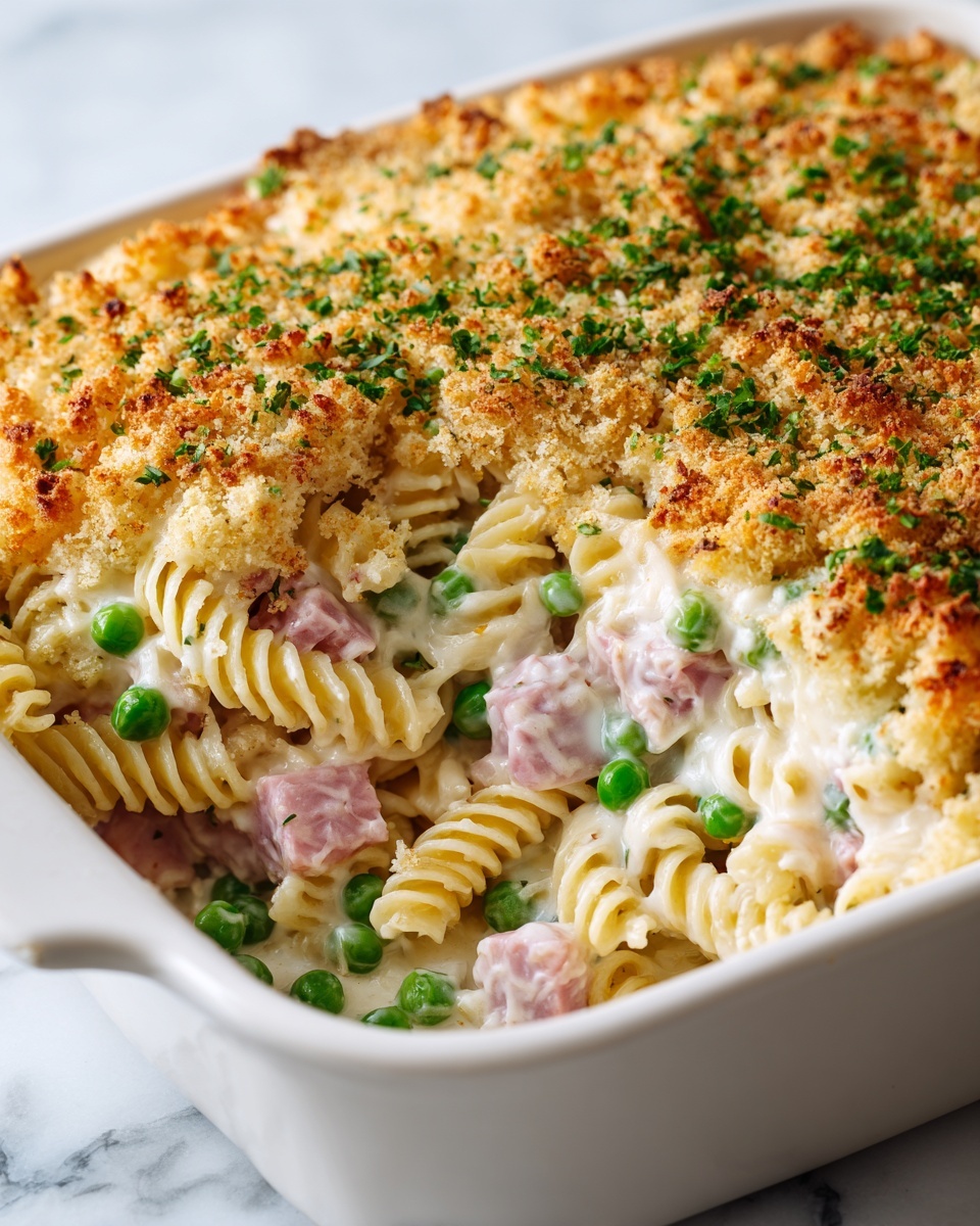 Old-Fashioned Tuna Noodle Casserole Recipe - Recipe Image