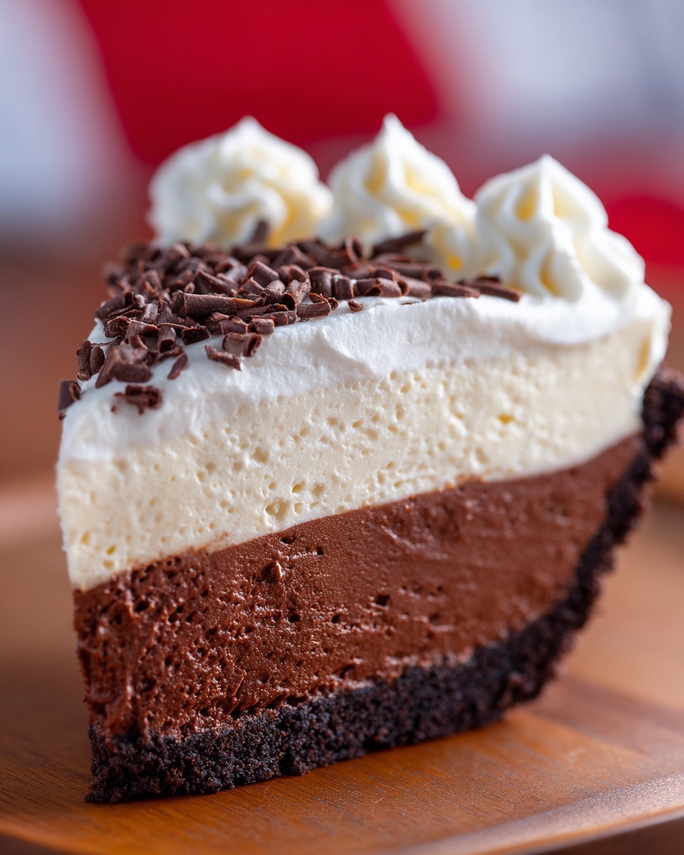 Peppermint Pattie Pie Recipe - Recipe Image