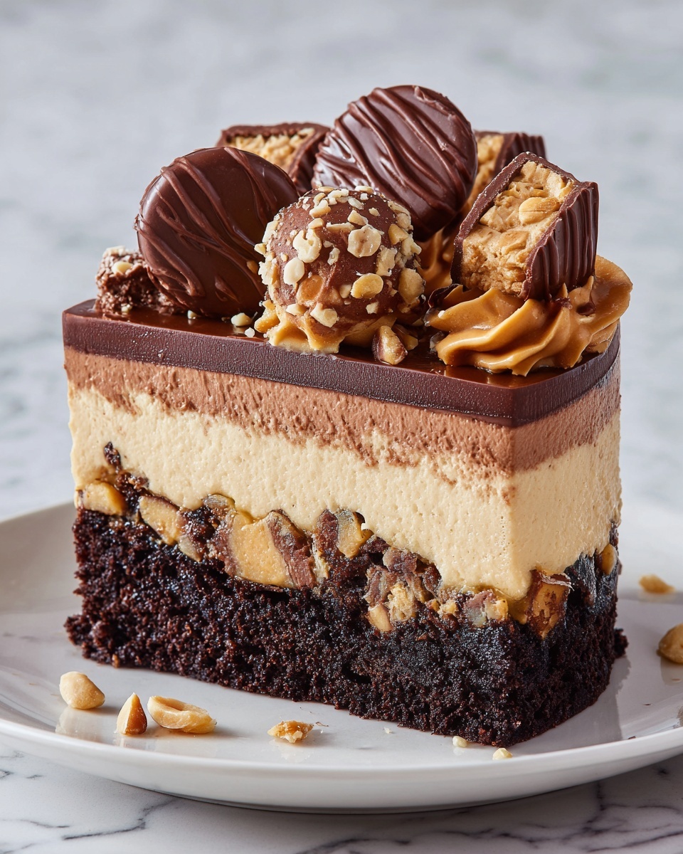 Peanut Butter Cup Dump Cake Recipe - Recipe Image