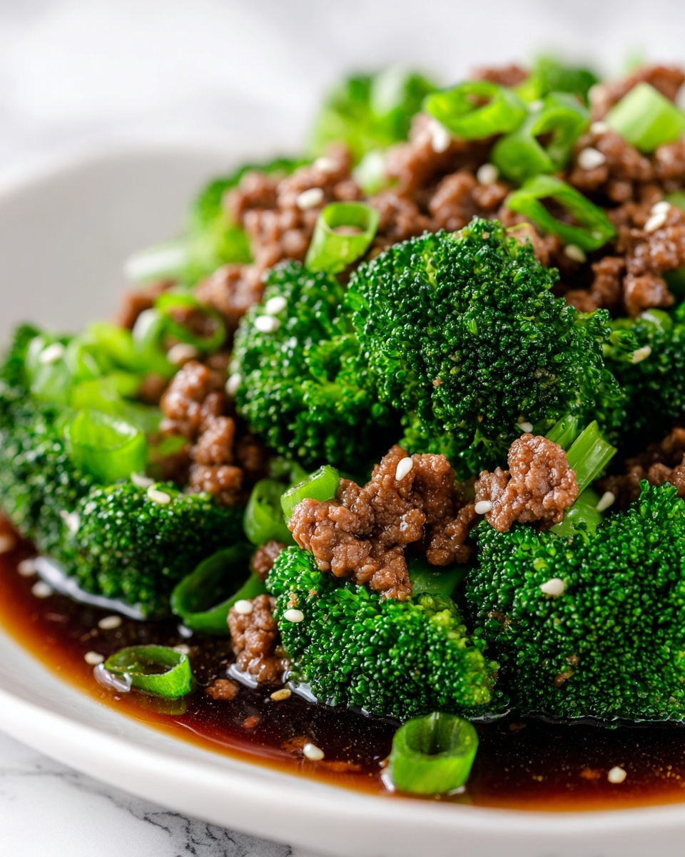 Korean Ground Beef and Broccoli Recipe - Recipe Image