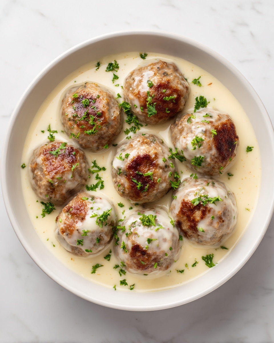 Creamy Turkey Meatballs Recipe - Recipe Image