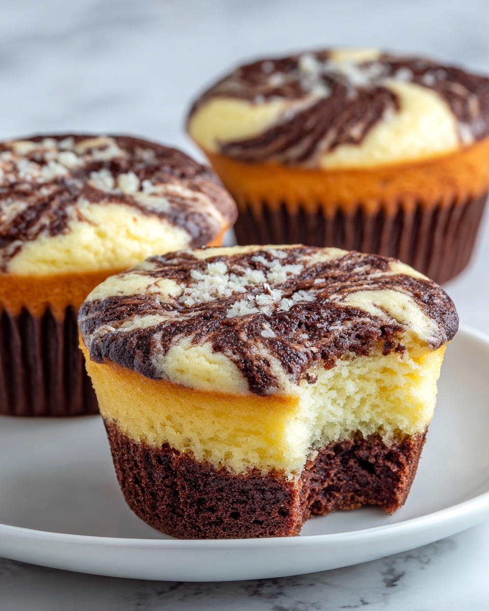 Chocolate and Espresso Babka Muffins Recipe - Recipe Image
