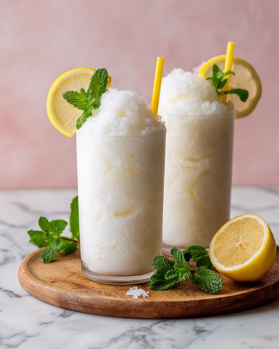 Whipped Frozen Lemonade with Coconut Milk Recipe - Recipe Image