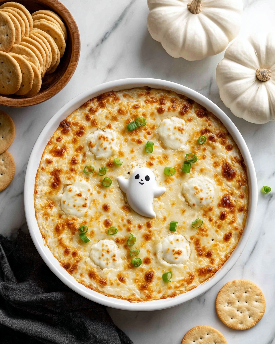 Creepy-Good Halloween Buffalo Chicken Dip Recipe - Recipe Image