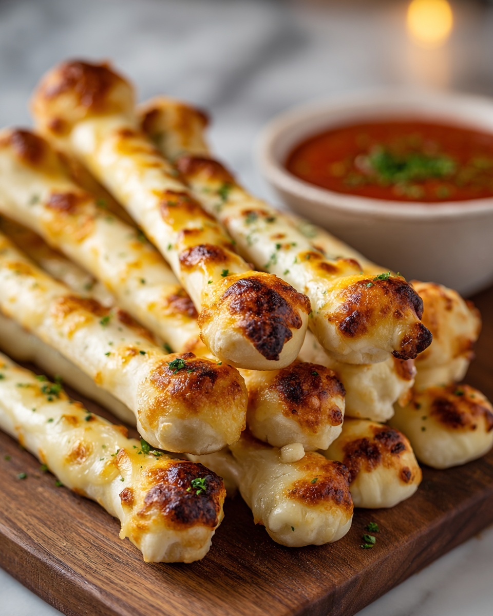 Cheesy Halloween Breadstick Bones Recipe - Recipe Image