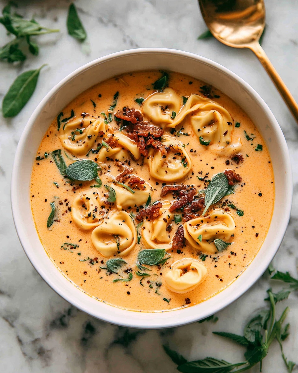 Hearty Beef Tortellini Soup: Quick & Easy Weeknight Meal Recipe - Recipe Image