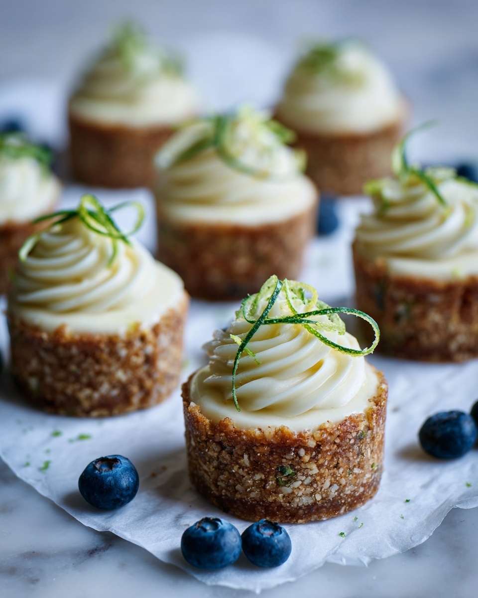 Zesty Key Lime Cheesecake Cookie Cups Recipe - Recipe Image