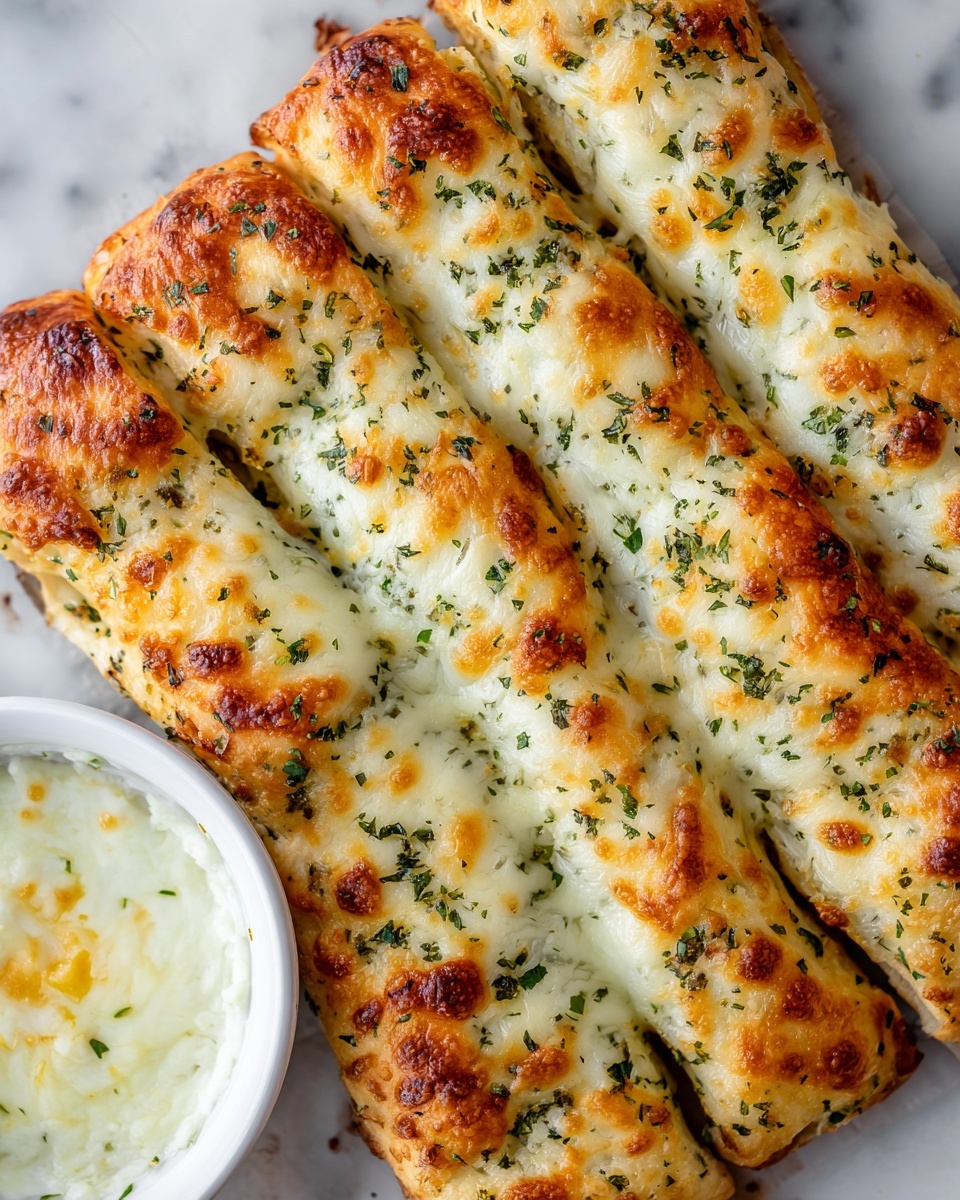 Garlic Herb Breadsticks Recipe - Recipe Image