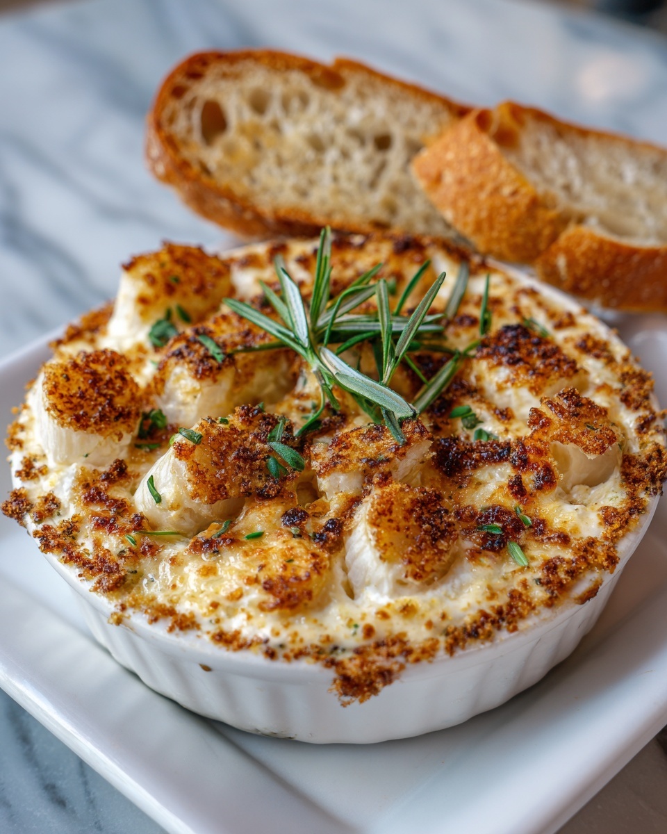 Crispy Baked Boursin Recipe - Recipe Image