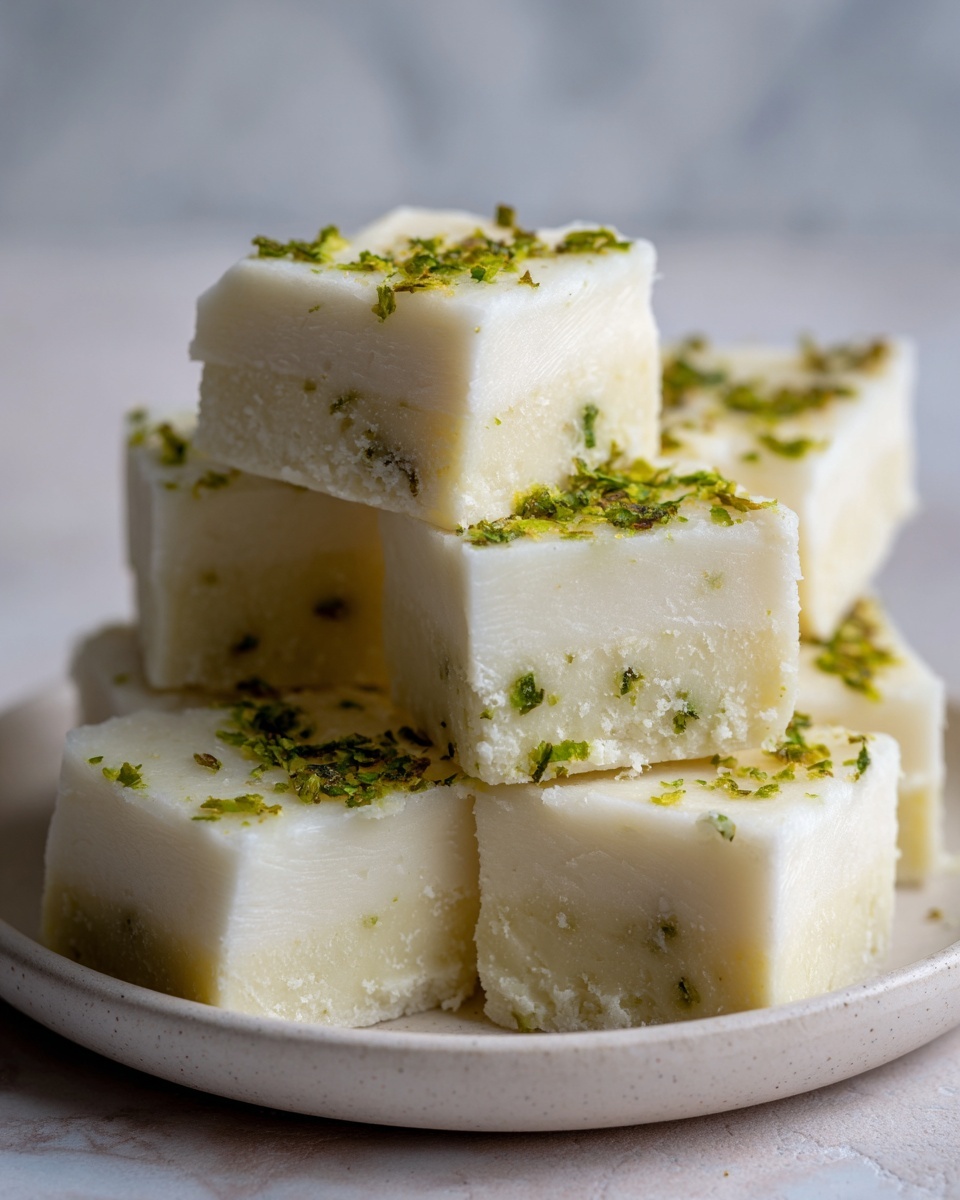 Key Lime Fudge Recipe - Recipe Image