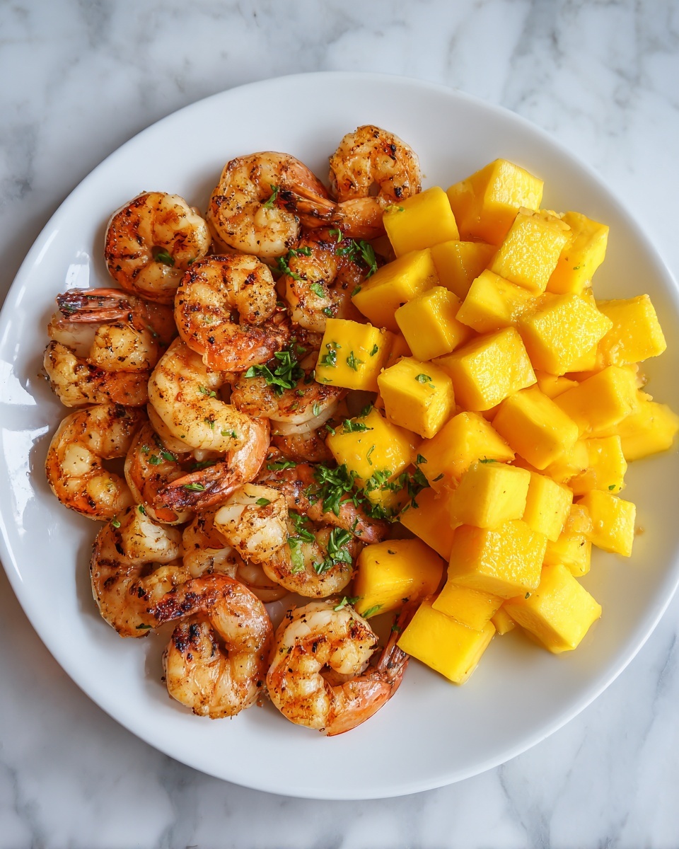 Mango Jalapeño BBQ Shrimp Recipe - Recipe Image