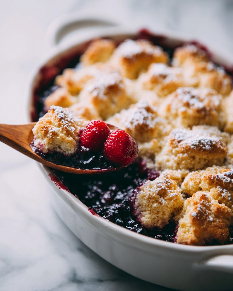 Sweet Blackberry Cobbler Recipe - Recipe Image