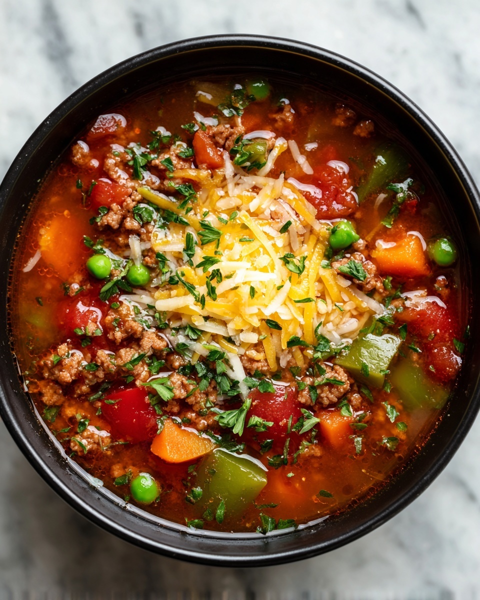 Homemade Delicious Old Fashioned Sausage and Lentil Soup Recipe - Recipe Image
