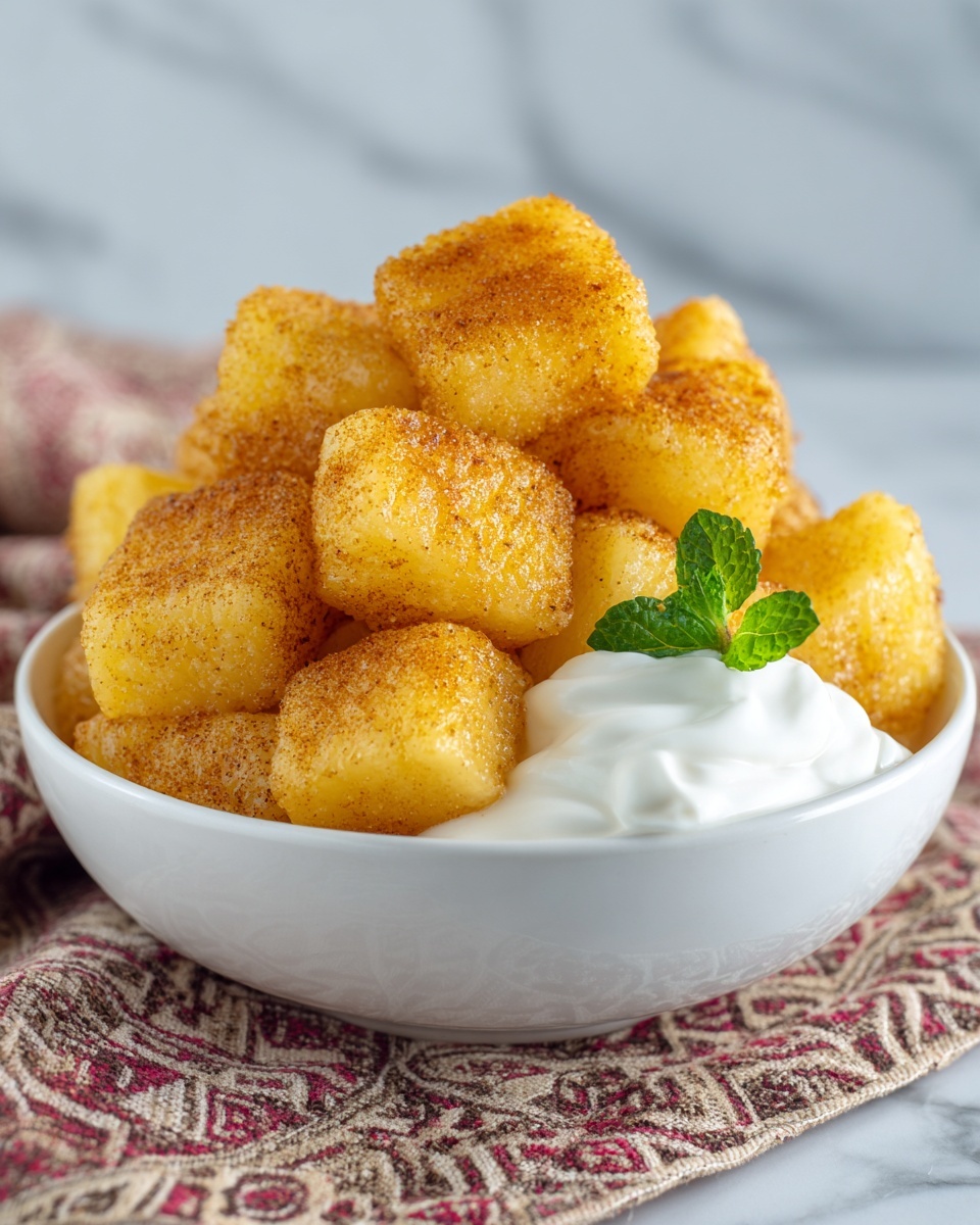 Cinnamon Fried Pineapple Recipe - Recipe Image