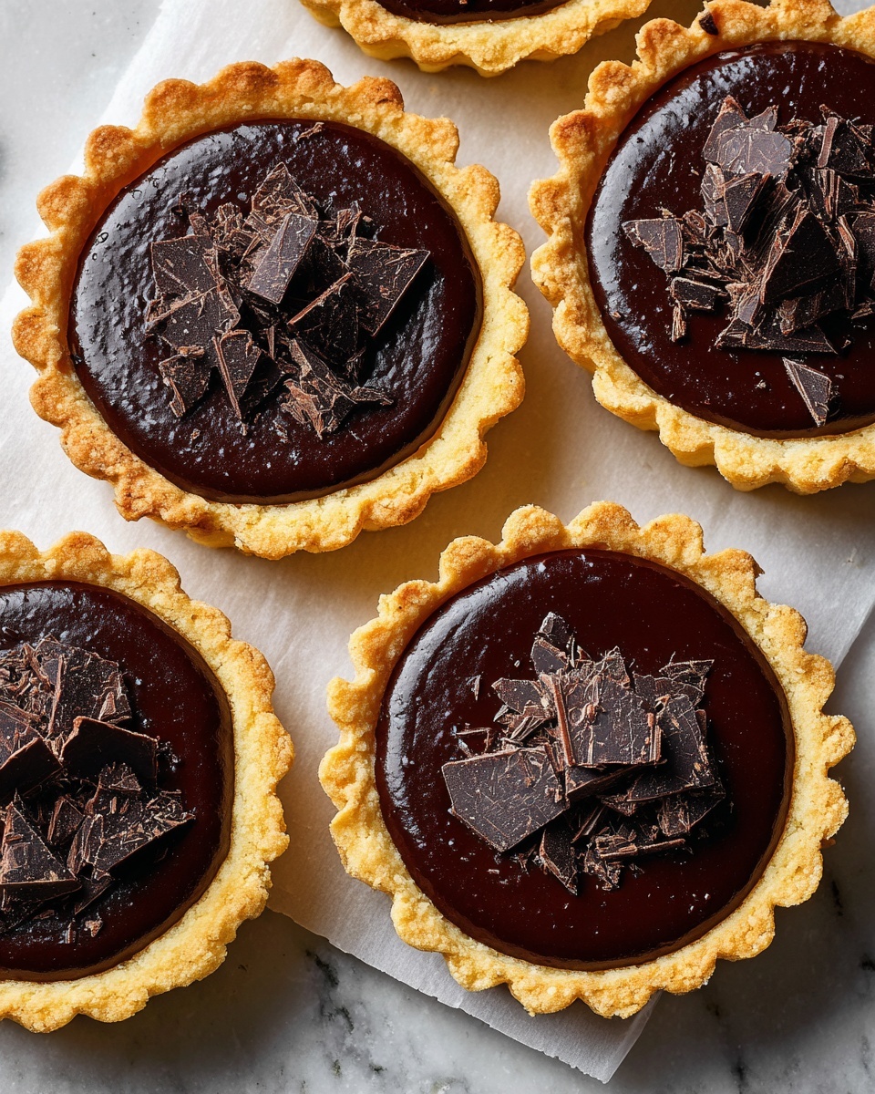 Mini Chocolate Tarts Recipe - Recipe Image