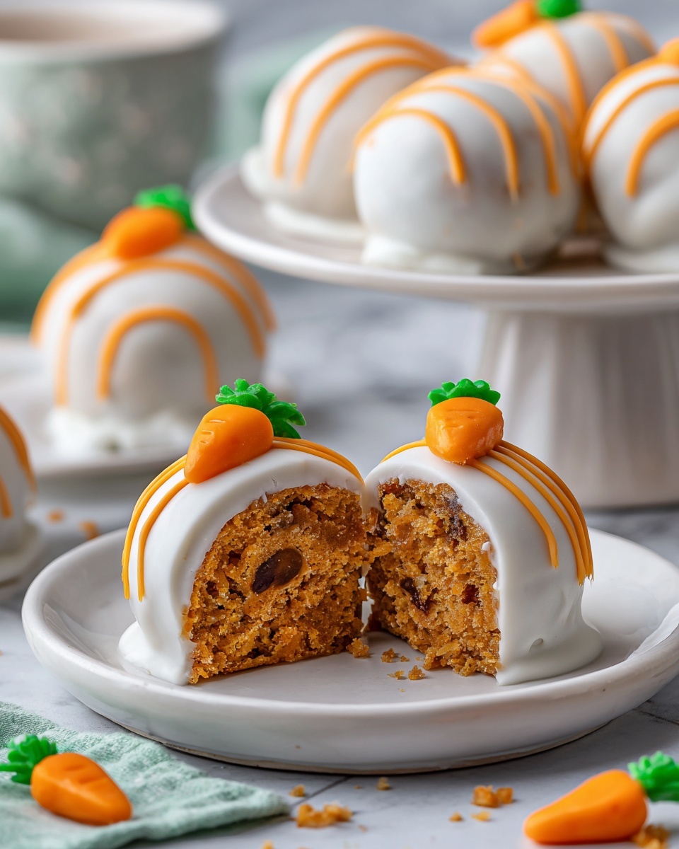 Carrot Cake Cheesecake Bites Recipe - Recipe Image